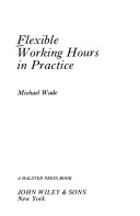 Book cover for Wade: Flexible Working Hours in Practi