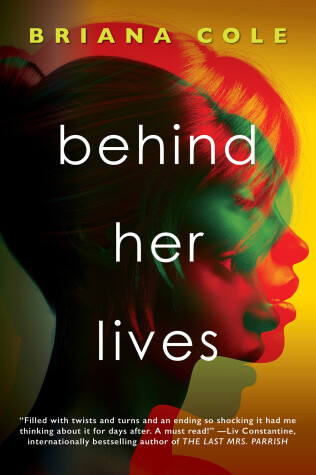 Book cover for Behind Her Lives