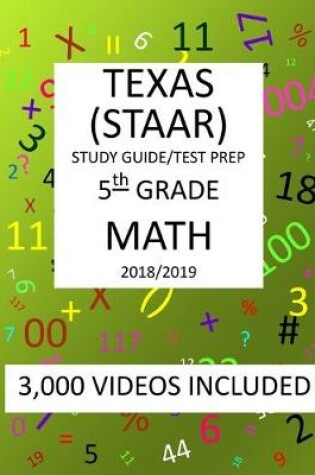 Cover of 5th Grade TEXAS STAAR, MATH