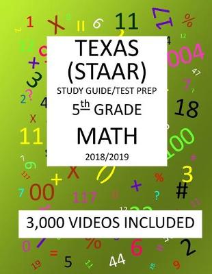 Book cover for 5th Grade TEXAS STAAR, MATH