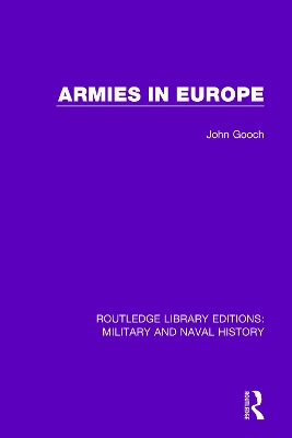 Book cover for Armies in Europe