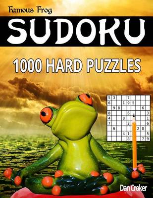 Cover of Famous Frog Sudoku 1,000 Hard Puzzles