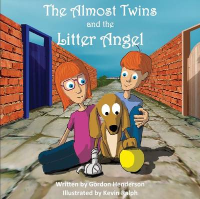 Book cover for The Almost Twins and the Litter Angel