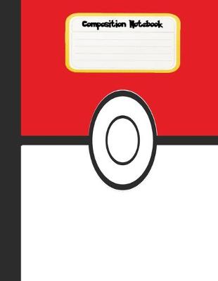 Book cover for Pokémon Composition Notebook, 110 pages (School Notebooks)