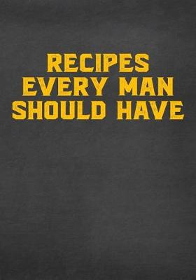 Cover of Recipes Every Man Should Have