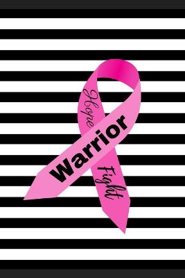 Book cover for Warrior Breast Cancer Awareness Journal