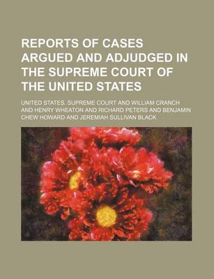 Book cover for Reports of Cases Argued and Adjudged in the Supreme Court of the United States Volume 31