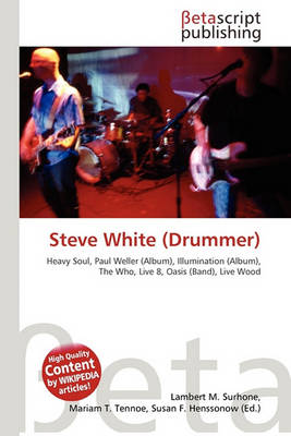 Book cover for Steve White (Drummer)