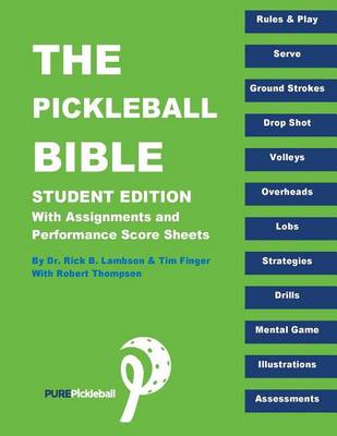 Book cover for The Pickle Ball Bible - Student Edition