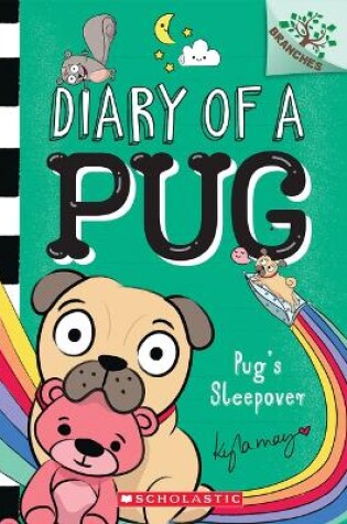 Cover of Pug's Sleepover: A Branches Book (Diary of a Pug #6)