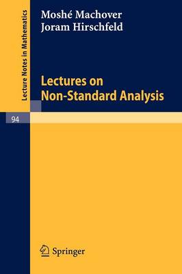 Book cover for Lectures on Non- Standard Analysis