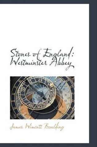 Cover of Stones of England