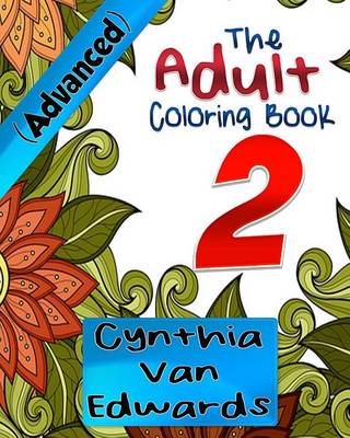 Book cover for Adult Coloring Books (Advanced) #2