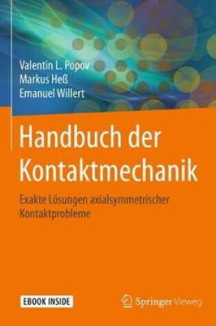 Cover of Handbuch Der Kontaktmechanik