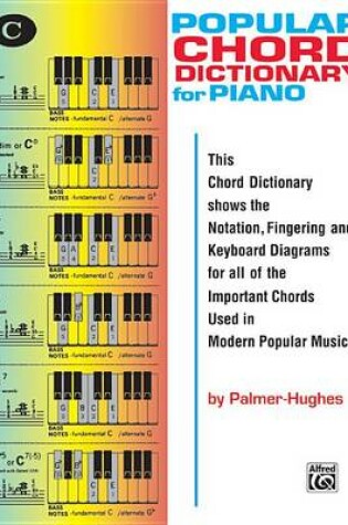 Cover of Popular Piano Chord Dictionary