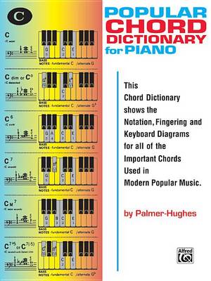 Book cover for Popular Piano Chord Dictionary