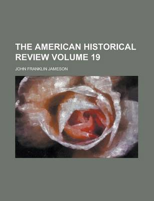 Book cover for The American Historical Review (Yr.1899-1900)