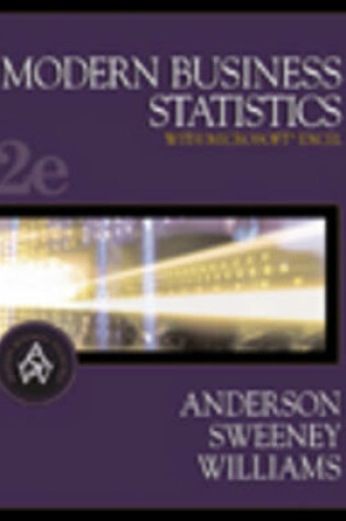 Cover of Modern Business Statistics
