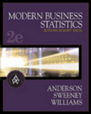 Book cover for Modern Business Statistics