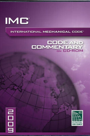 Cover of 2009 International Mechanical Code Commentary CD