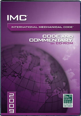 Book cover for 2009 International Mechanical Code Commentary CD