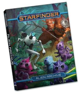 Book cover for Starfinder RPG Alien Archive Pocket Edition