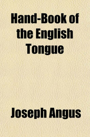 Cover of Hand-Book of the English Tongue