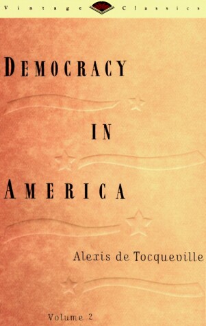 Book cover for Democracy in America, Volume 2