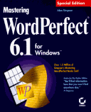 Book cover for Mastering Wordperfect 6 and 6.0a for Windows