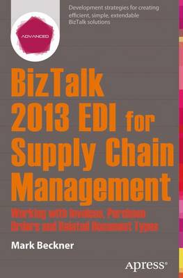 Book cover for BizTalk 2013 EDI for Supply Chain Management