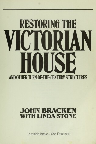 Cover of Restoring Victorian House