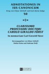 Book cover for "Clarissimo Professori Doctori Carolo Giraldo Fuerst"