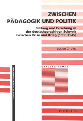 Cover of Zwischen Paedagogik Und Politik