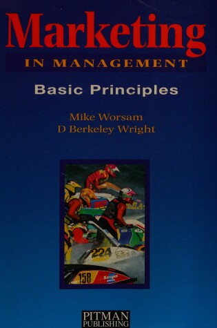 Cover of Marketing In Management Basic Principles