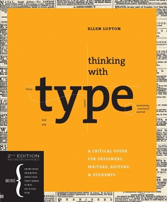 Book cover for Thinking With Type 2nd Ed