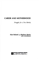 Book cover for Career and Motherhood