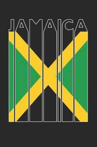 Cover of Vintage Jamaica Notebook - Retro Jamaica Planner - Jamaican Flag Diary - Jamaica Travel Journal