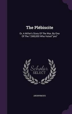 Book cover for The Plebiscite