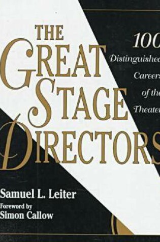 Cover of The Great Stage Directors