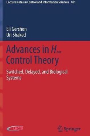 Cover of Advances in H  Control Theory