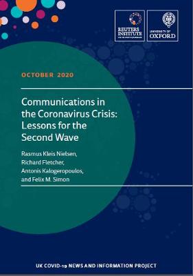 Book cover for Communications in the Coronavirus Crisis