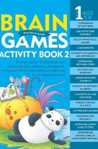 Cover of Brain Games Activity Book 2(Level-1)