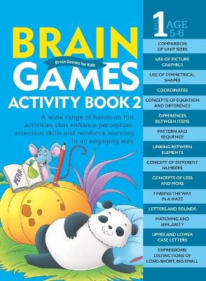 Book cover for Brain Games Activity Book 2(Level-1)
