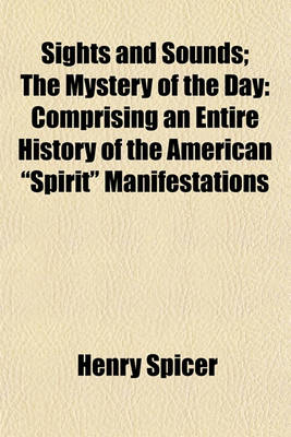 Book cover for Sights and Sounds; The Mystery of the Day