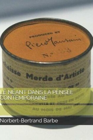Cover of Le N ant Dans La Pens e Contemporaine