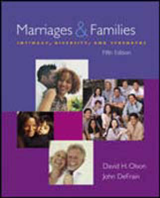 Book cover for Marriages and Families