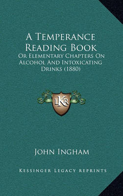 Book cover for A Temperance Reading Book