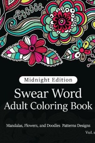 Cover of Swear Word Adult Coloring Book Vol.1