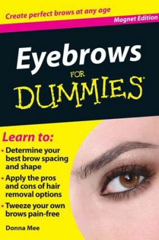 Cover of Eyebrows for Dummies