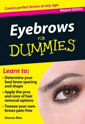 Book cover for Eyebrows for Dummies